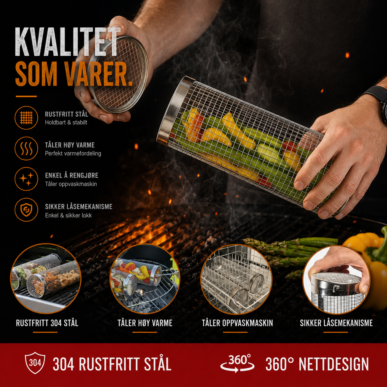 Grillkurven™ – Norsk kvalitet, alltid perfekt grillet