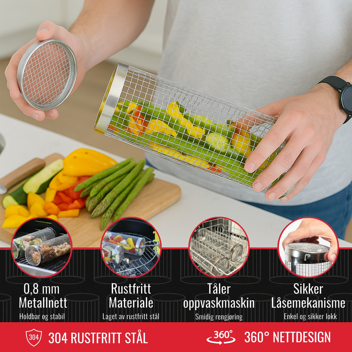 Grillkurven™ – Norsk kvalitet, alltid perfekt grillet