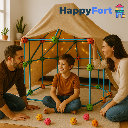 HappyFort™ – Bygg slott, hytter og eventyr hjemme